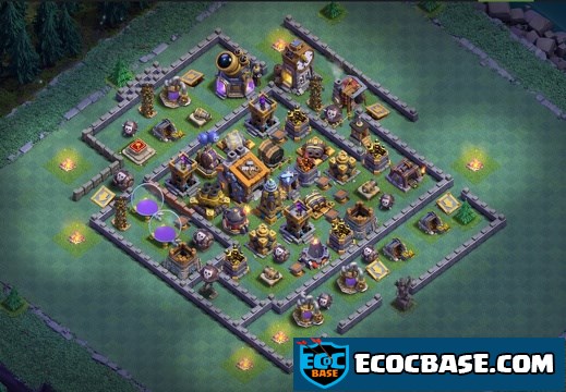 #0762 6,000 Trophies TOP Base Layout for BH9, 6,000 Copas Diseño Taller del Constructor 9