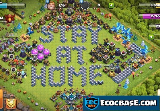 #1442 Fan Art: Stay at Home Base Layout for TH13, CODVID19 Coronavirus