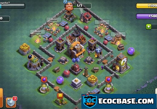 #1481 Base Layout for BH5, Taller del Constructor 5 Aldea Nocturna